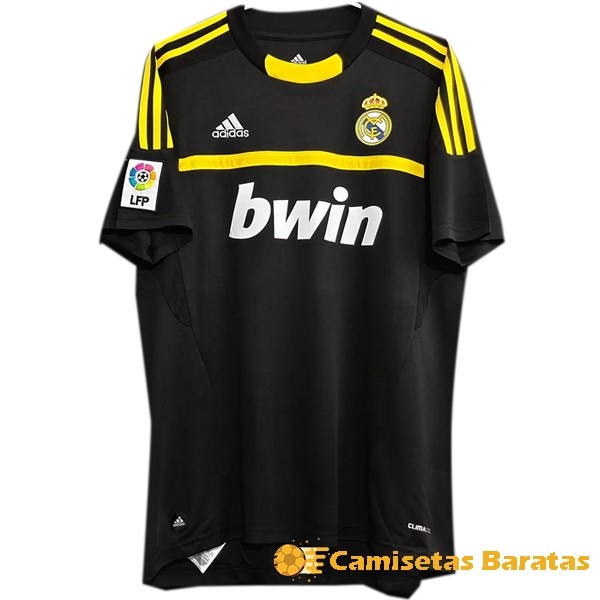 Portero 22.00 Camiseta Real Madrid 2011 2012 Negro Futbol Originales