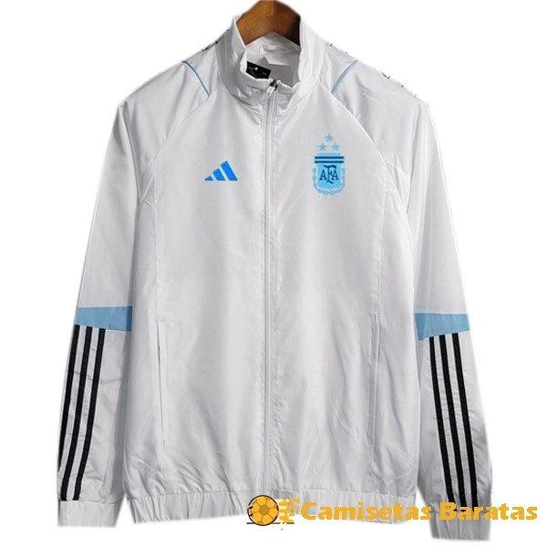 Rompevientos 39.90 Argentina 2023 Blanco Azul Futbol Originales