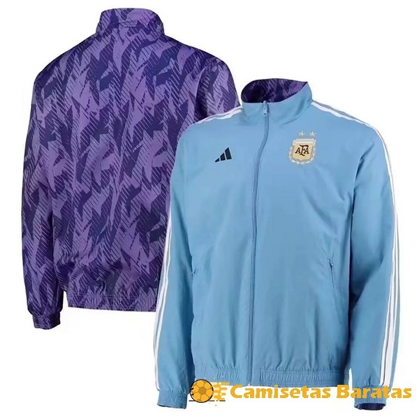 Rompevientos 49.90 Argentina 2023 Purpura Azul Futbol Originales