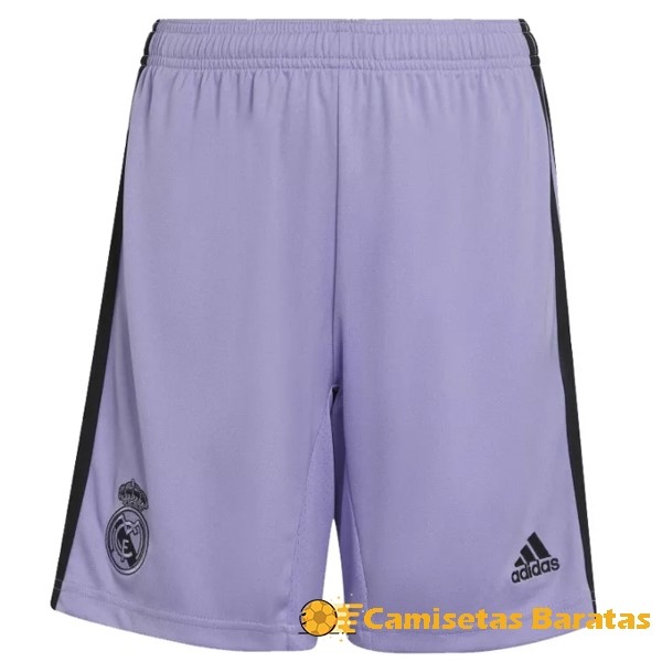 Segunda 9.90 Pantalones Real Madrid 2022 2023 Purpura Futbol Originales