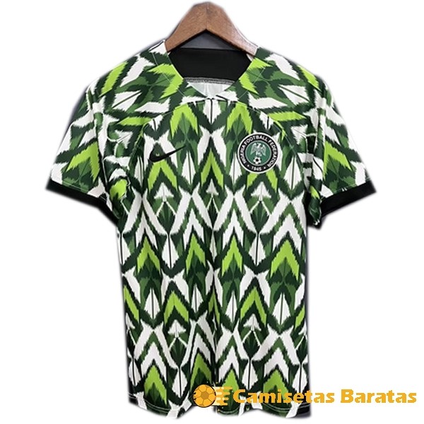 Tailandia 20.00 Concepto Camiseta Nigeria 2023 Verde Futbol Originales