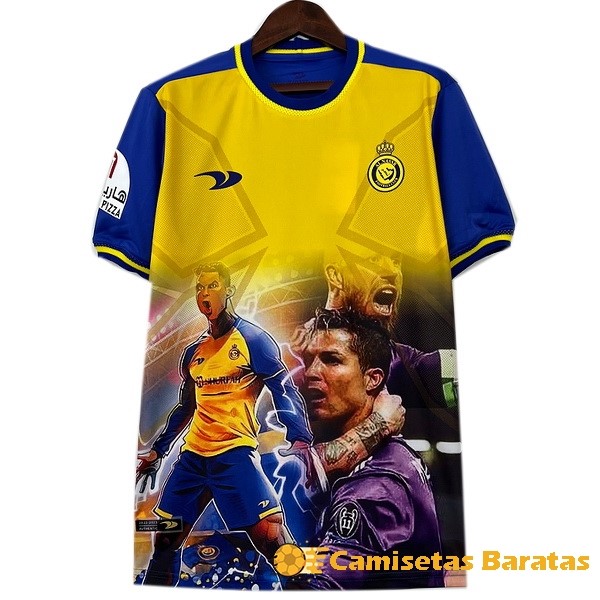 Tailandia 20.00 Especial Camiseta Al Nassr 2022 2023 Amarillo Futbol Originales