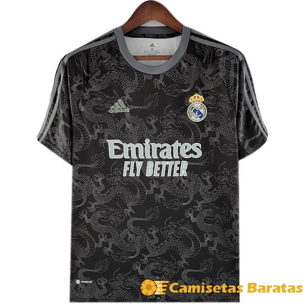 Tailandia 20.00 Especial Camiseta Real Madrid 2022 2023 Negro Futbol Originales