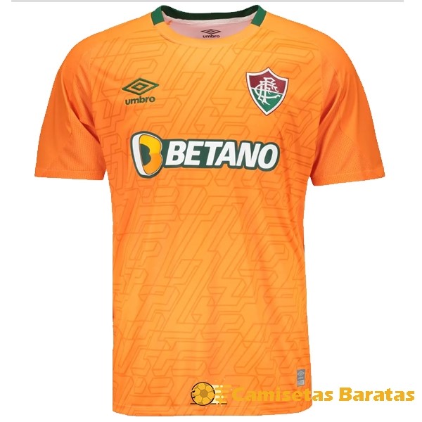 Tailandia 20.00 Portero Camiseta Fluminense 2022 2023 Naranja Futbol Originales