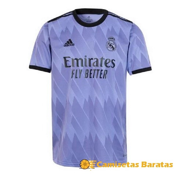 Tailandia 20.00 Segunda Camiseta Real Madrid 2022 2023 Purpura Futbol Originales