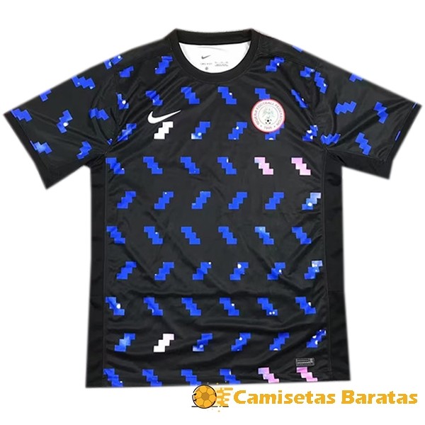 Tailandia 20.00 Segunda Mujer Futbol Camiseta Nigeria 2023 Azul Futbol Originales