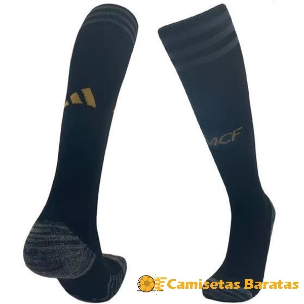 Tercera 4.90 Calcetines Real Madrid 2023 2024 Negro Futbol Originales