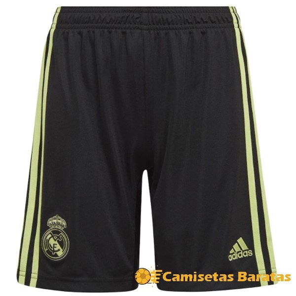 Tercera 9.90 Pantalones Real Madrid 2022 2023 Negro Futbol Originales