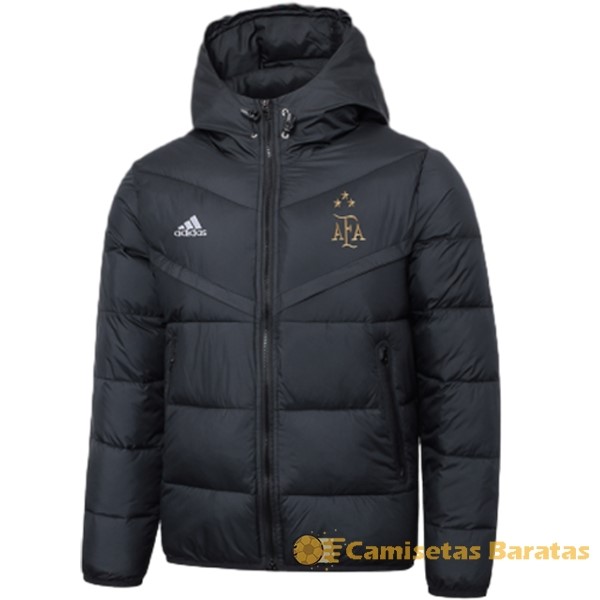 Chaqueta De Algodón Argentina 2023 I Negro Futbol Originales