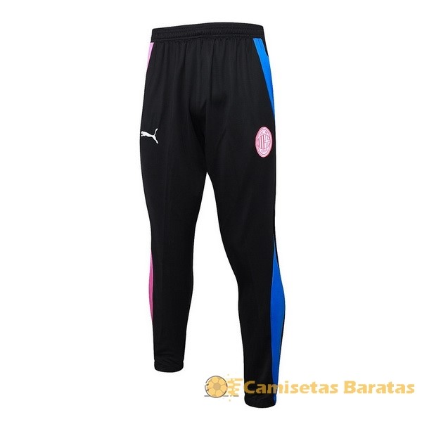 Pantalones Deportivos AC Milan 2023 2024 Negro Azul Futbol Originales