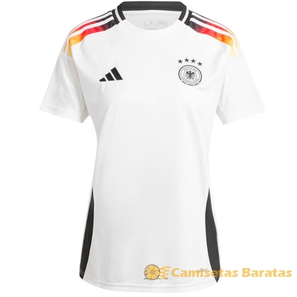 Casa Camiseta Mujer Alemania 2024 Futbol Originales