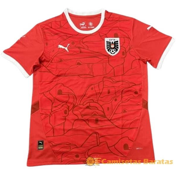 Tailandia Casa Camiseta Austria 2024 Futbol Originales